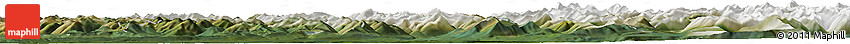 Satellite Horizon Map of the Area around 58° 8' 44" N, 125° 43' 29" W Satellite Horizon Map of the Area around 58° 8' 44" N, 125° 43' 29" W