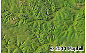 Satellite Map of the area around 58° 8' 44" N, 132° 40' 30" E