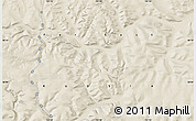 Shaded Relief Map of the area around 58° 8' 44" N, 132° 40' 30" E