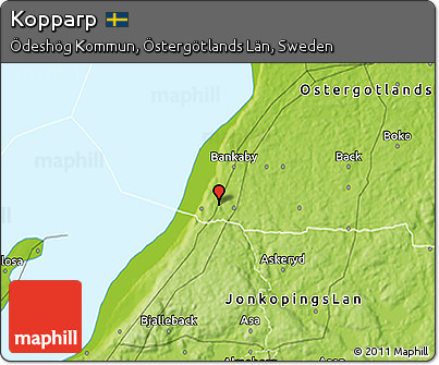 Physical 3D Map of Kopparp
