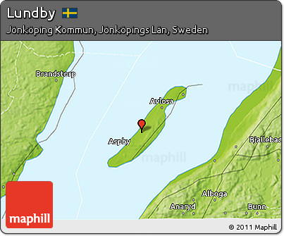 Physical 3D Map of Lundby