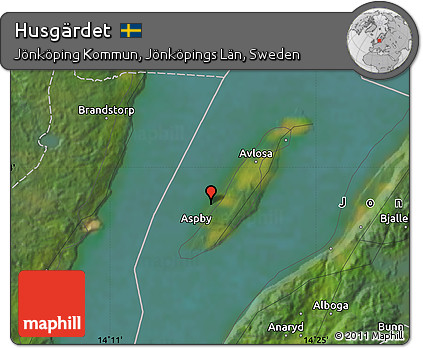 Satellite Map of Husgärdet