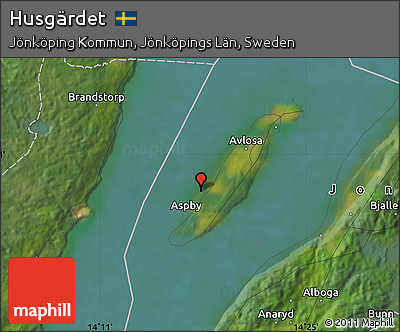 Satellite Map of Husgärdet