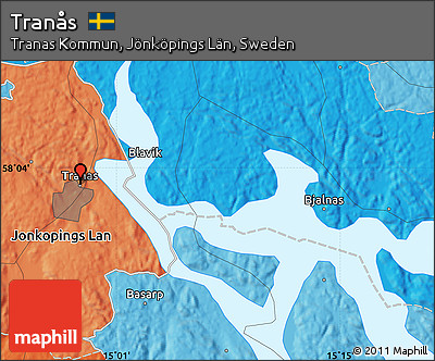 Political Map of Tranås