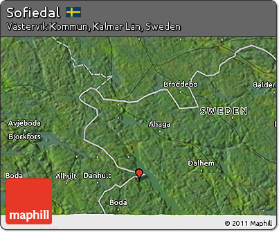 Satellite 3D Map of Sofiedal
