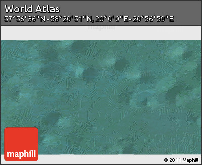 Satellite 3D Map of the Area around 58° 8' 44" N, 20° 28' 30" E