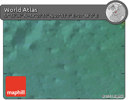 Satellite Map of the Area around 58° 8' 44" N, 21° 19' 30" E