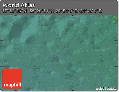 Satellite Map of the Area around 58° 8' 44" N, 21° 19' 30" E