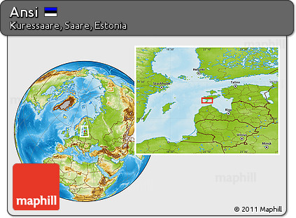 Physical Location Map of Ansi