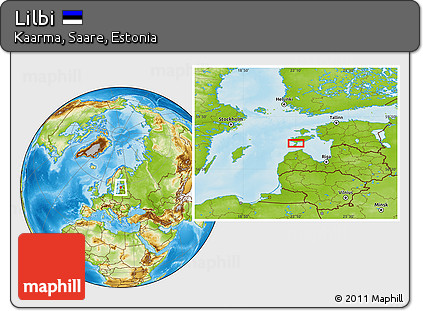 Physical Location Map of Lilbi