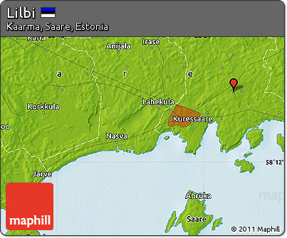 Physical Map of Lilbi