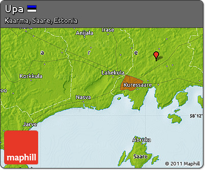 Physical Map of Upa