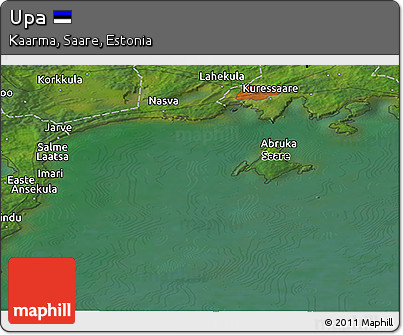 Satellite Panoramic Map of Upa