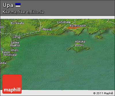 Satellite Panoramic Map of Upa