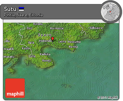 Satellite 3D Map of Sutu