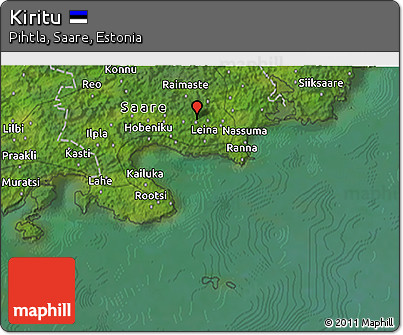 Satellite 3D Map of Kiritu