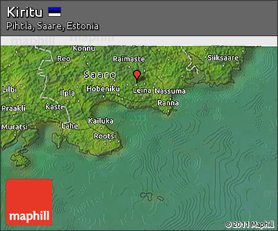 Satellite 3D Map of Kiritu