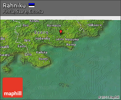 Satellite 3D Map of Rahniku