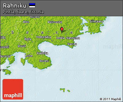 Physical Map of Rahniku