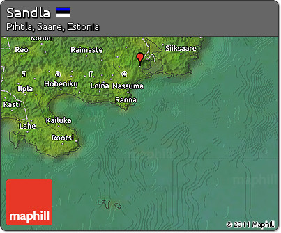 Satellite Map of Sandla