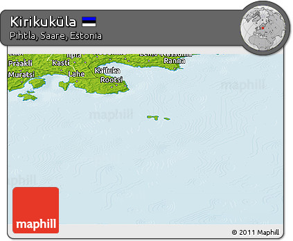 Physical Panoramic Map of Kirikuküla