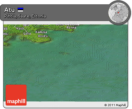 Satellite Panoramic Map of Atu