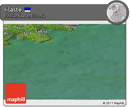 Satellite Panoramic Map of Iilaste