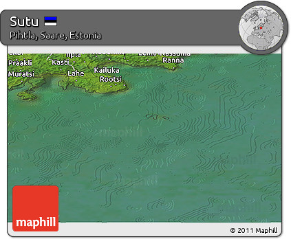 Satellite Panoramic Map of Sutu