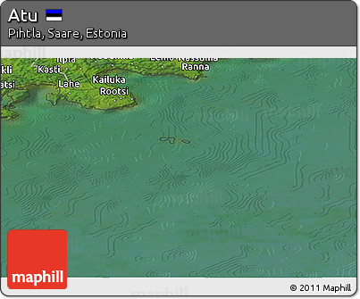 Satellite Panoramic Map of Atu