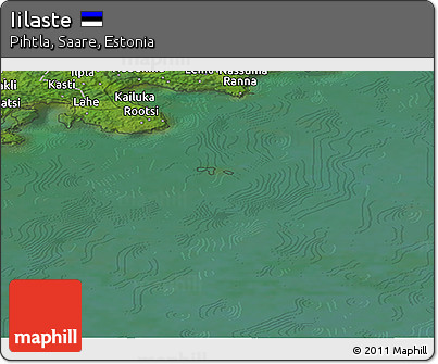 Satellite Panoramic Map of Iilaste