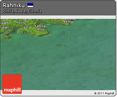 Satellite Panoramic Map of Rahniku