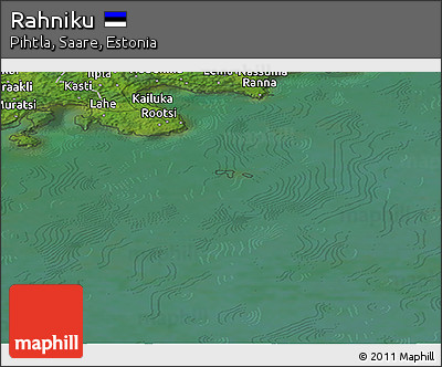 Satellite Panoramic Map of Rahniku