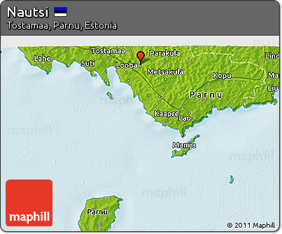Physical 3D Map of Nautsi