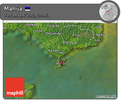 Satellite 3D Map of Manija