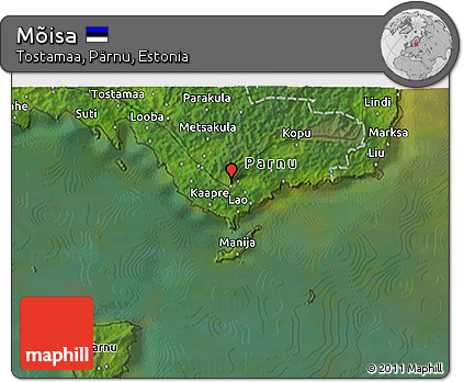 Satellite 3D Map of Mõisa
