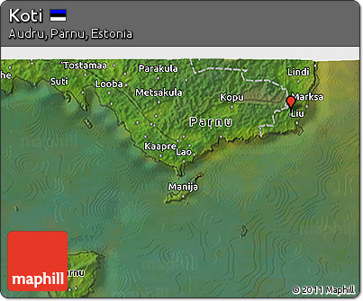 Satellite 3D Map of Koti