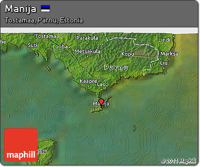 Satellite 3D Map of Manija