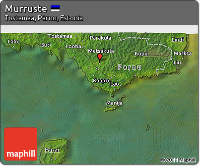 Satellite 3D Map of Murruste