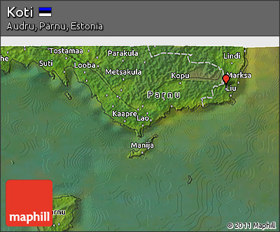 Satellite 3D Map of Koti