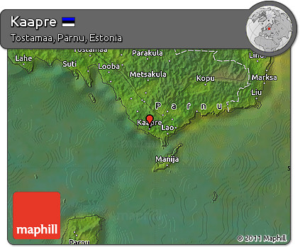 Satellite Map of Kaapre