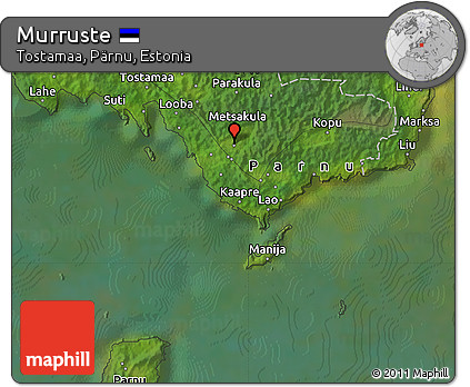 Satellite Map of Murruste