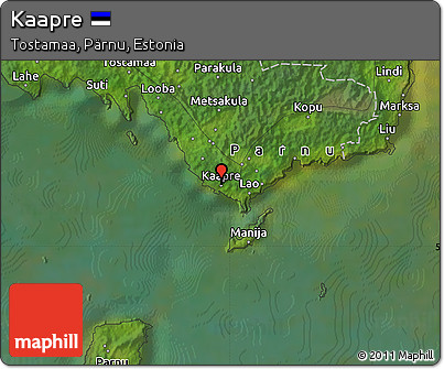 Satellite Map of Kaapre