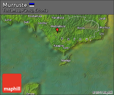 Satellite Map of Murruste