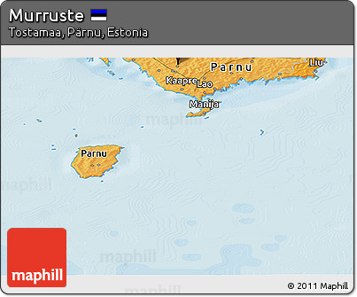 Political Panoramic Map of Murruste