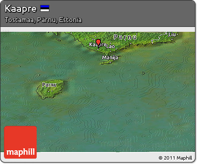 Satellite Panoramic Map of Kaapre