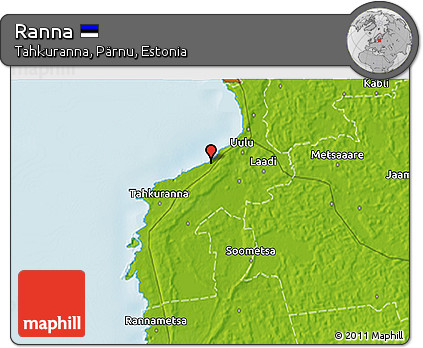 Physical 3D Map of Ranna