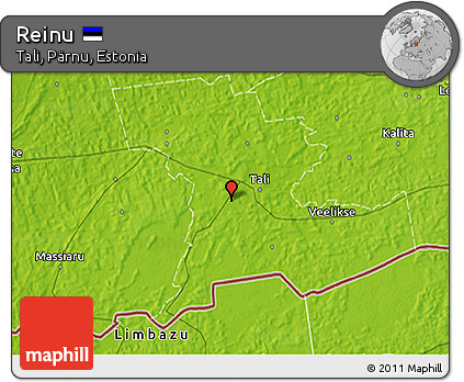 Physical 3D Map of Reinu
