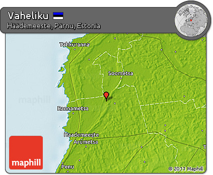 Physical 3D Map of Vaheliku