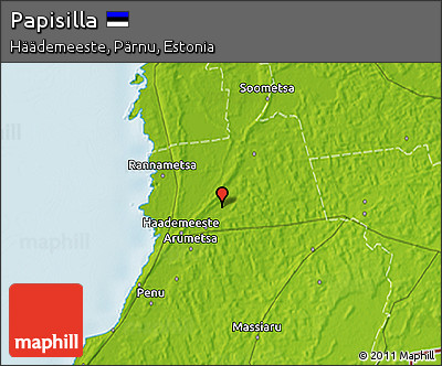 Physical 3D Map of Papisilla