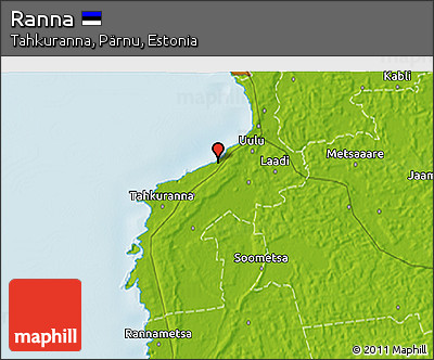 Physical 3D Map of Ranna
